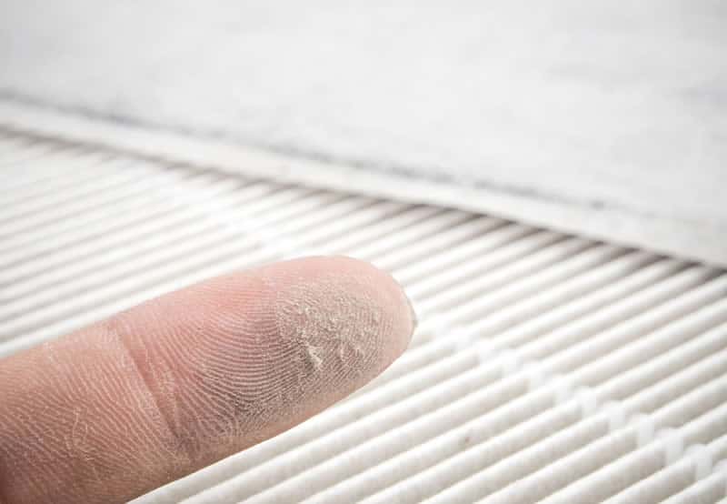Dirty Air Filter | Advanced Heating and Air Conditioning